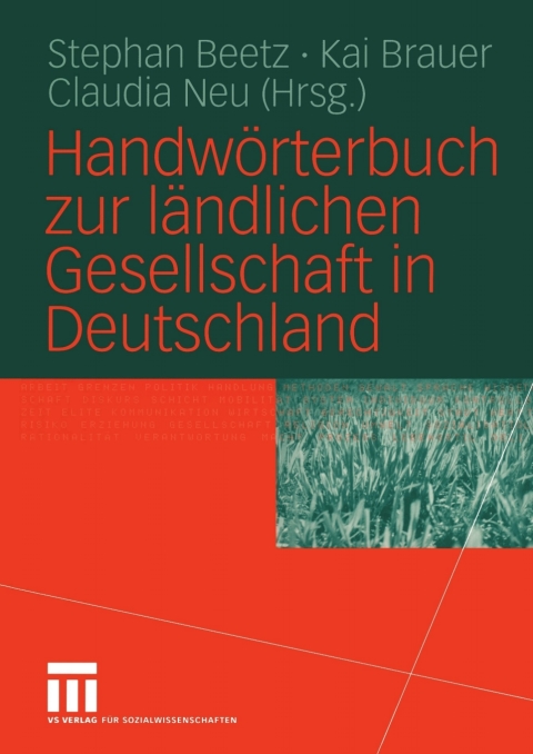 Cover image for book Handwörterbuch zur ländlichen Gesellschaft in Deutschland