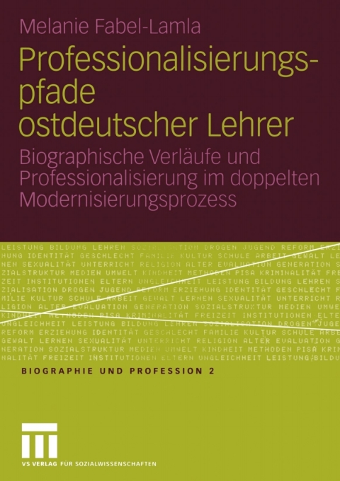 Cover image for book Professionalisierungspfade ostdeutscher Lehrer