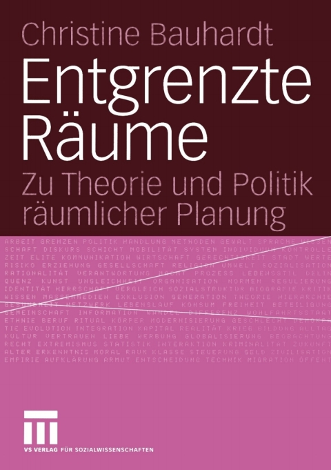 Cover image for book Entgrenzte Räume