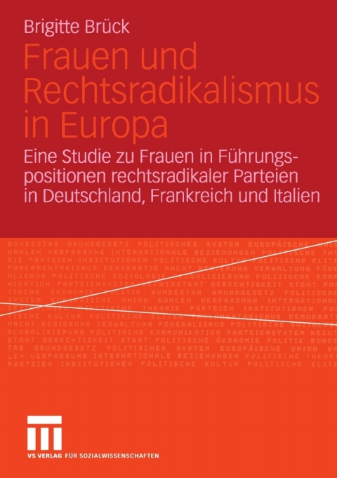 Cover image for book Frauen und Rechtsradikalismus in Europa