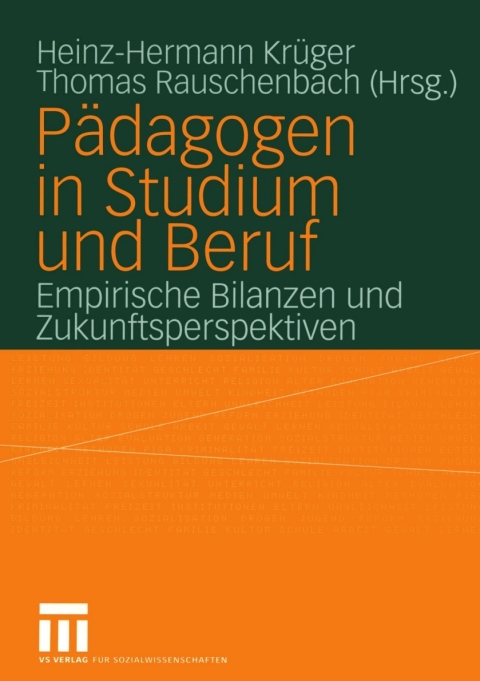 Cover image for book Pädagogen in Studium und Beruf