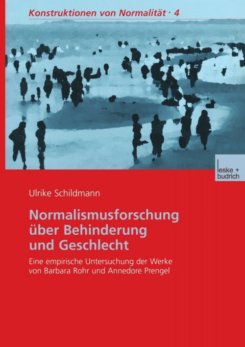 Cover image for book Normalismusforschung über Behinderung und Geschlecht