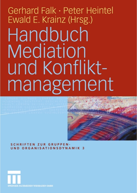 Cover image for book Handbuch Mediation und Konfliktmanagement