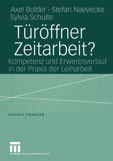 Cover image for book Türöffner Zeitarbeit?