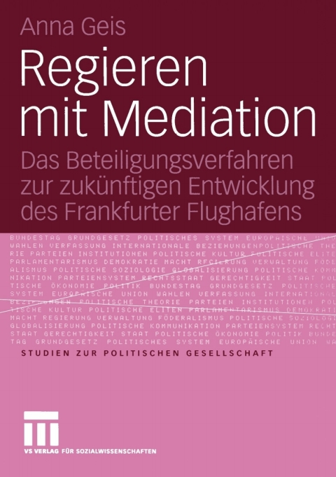 Cover image for book Regieren mit Mediation