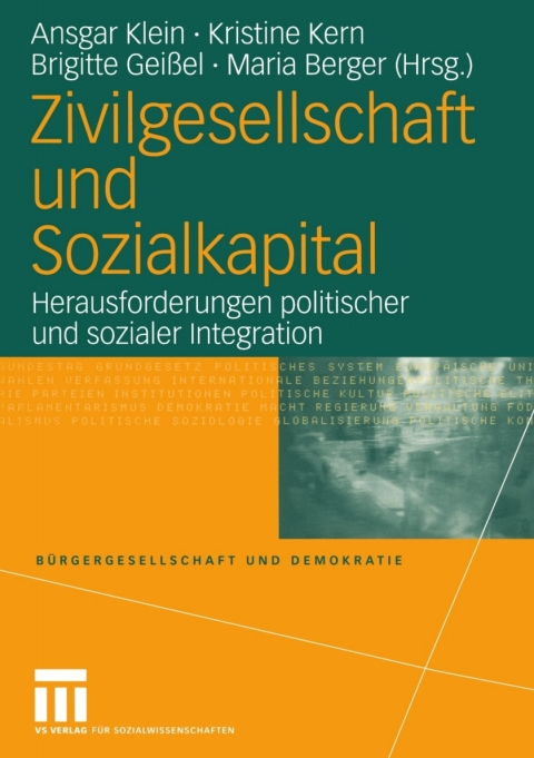 Cover image for book Zivilgesellschaft und Sozialkapital