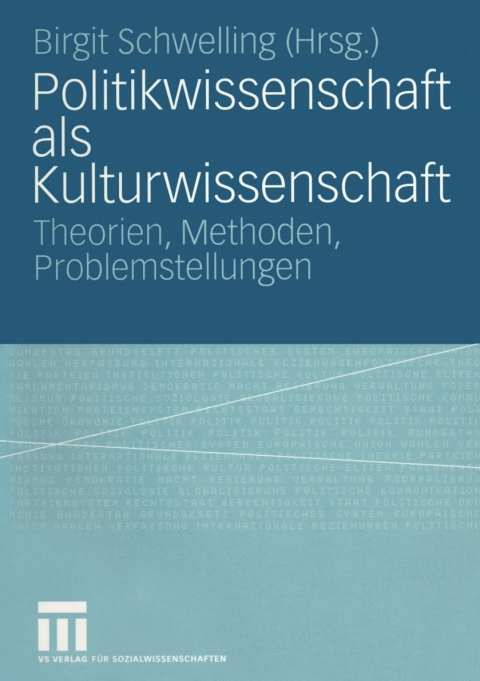 Cover image for book Politikwissenschaft als Kulturwissenschaft