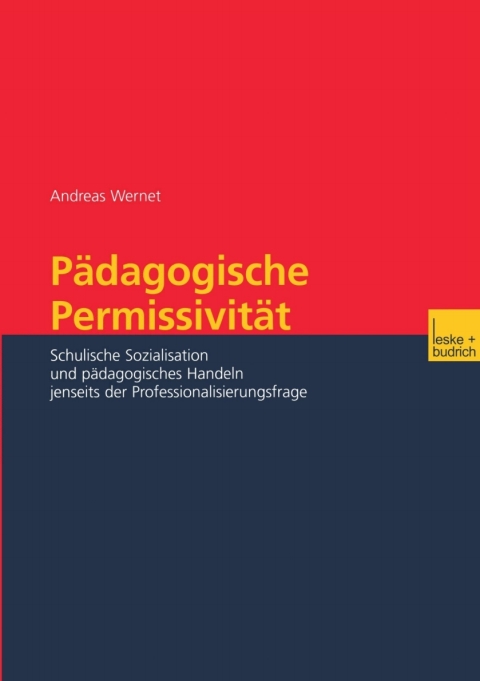Cover image for book Pädagogische Permissivität