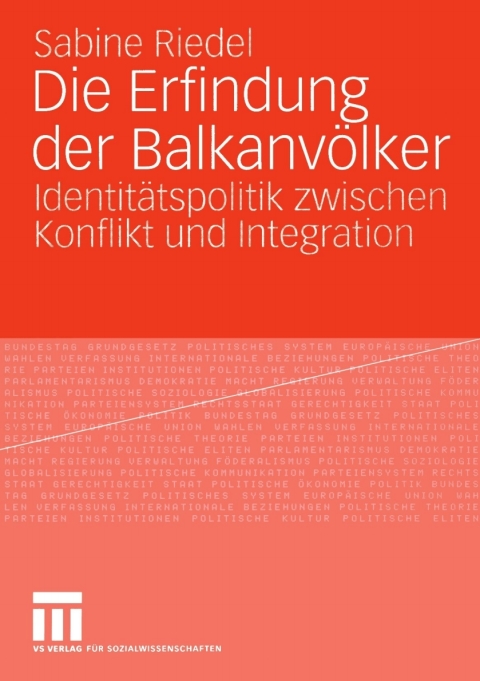 Cover image for book Die Erfindung der Balkanvölker
