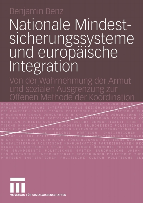 Cover image for book Nationale Mindestsicherungssysteme und europäische Integration