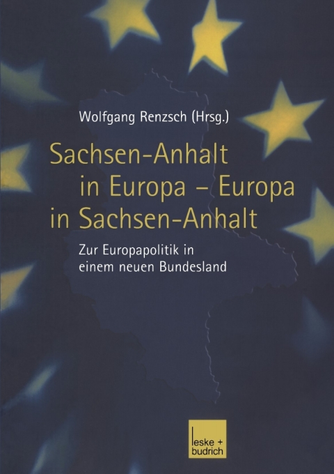 Cover image for book Sachsen-Anhalt in Europa — Europa in Sachsen-Anhalt