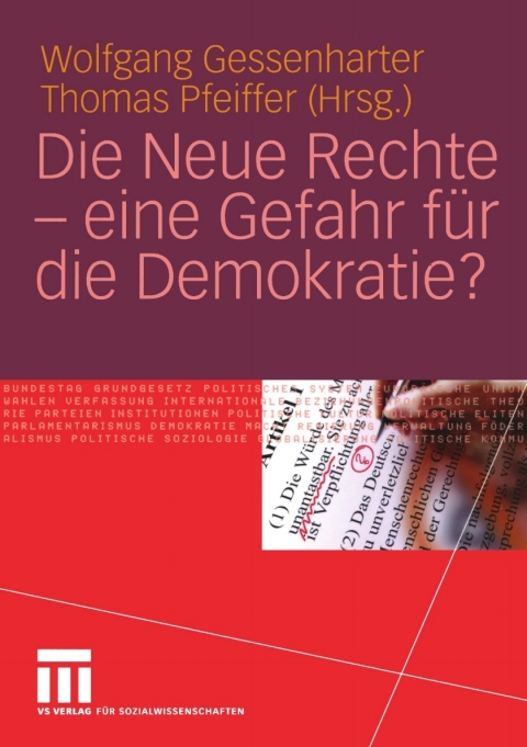 Cover image for book Die Neue Rechte — eine Gefahr für die Demokratie?