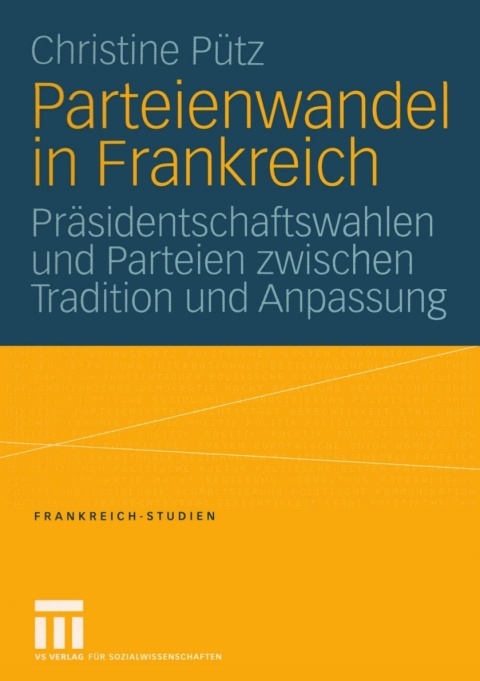 Cover image for book Parteienwandel in Frankreich