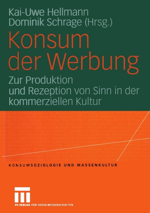 Cover image for book Konsum der Werbung
