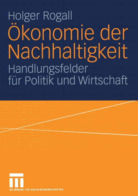 Cover image for book Ökonomie der Nachhaltigkeit