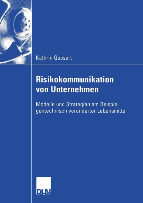Cover image for book Risikokommunikation von Unternehmen
