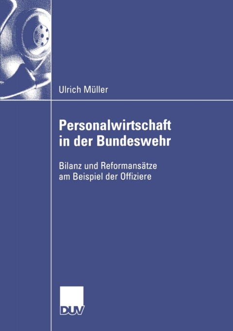 Cover image for book Personalwirtschaft in der Bundeswehr