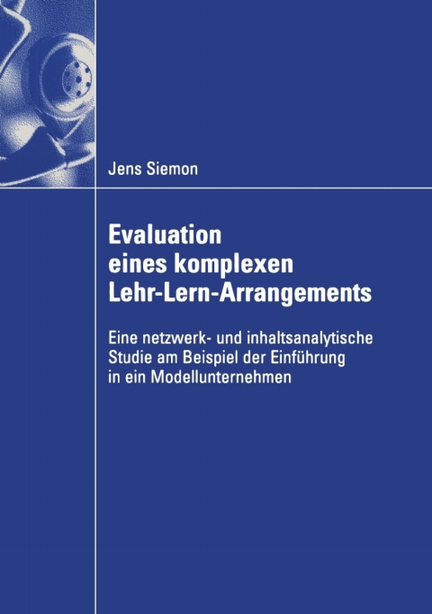 Cover image for book Evaluation eines komplexen Lehr-Lern-Arrangements
