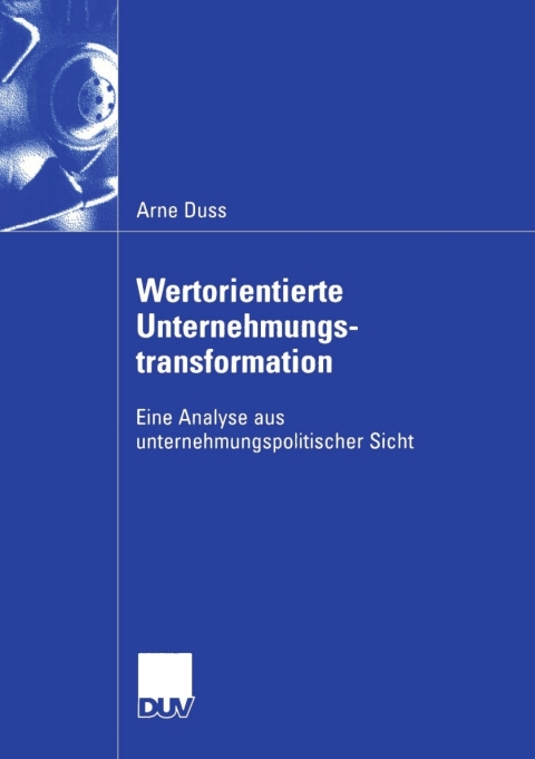 Cover image for book Wertorientierte Unternehmungstransformation