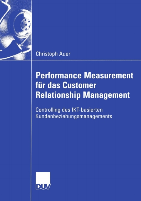 Cover image for book Performance Measurement für das Customer Relationship Management