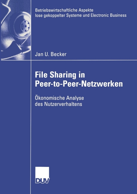 Cover image for book File Sharing in Peer-to-Peer-Netzwerken