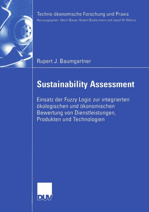 Cover image for book Sustainability Assessment