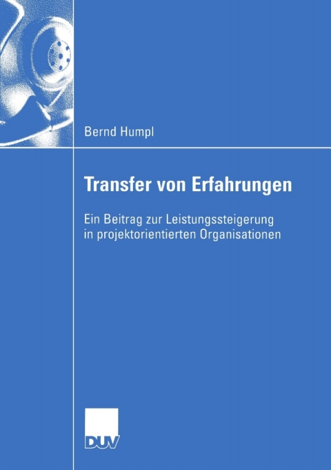 Cover image for book Transfer von Erfahrungen