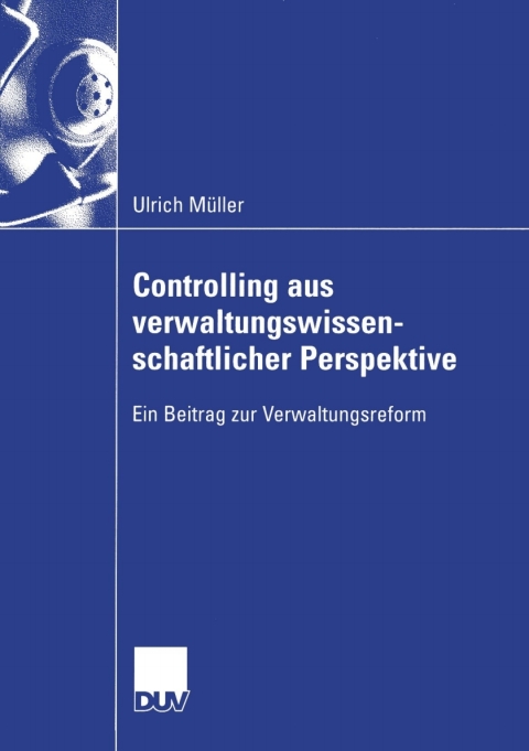 Cover image for book Controlling aus verwaltungswissenschaftlicher Perspektive