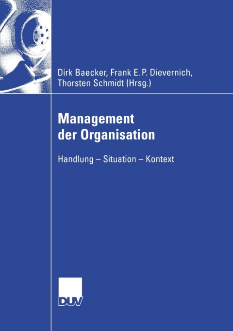 Cover image for book Management der Organisation