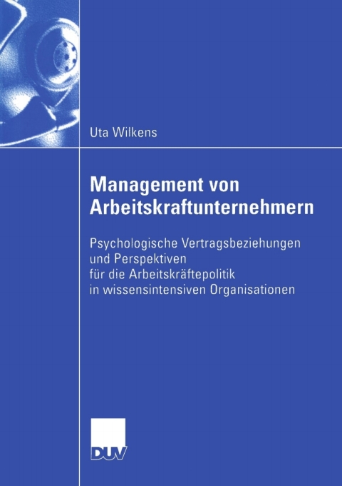 Cover image for book Management von Arbeitskraftunternehmern