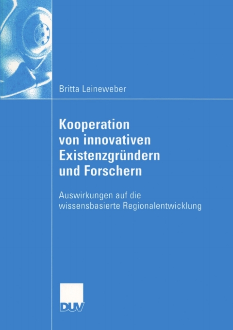 Cover image for book Kooperation von innovativen Existenzgründern und Forschern