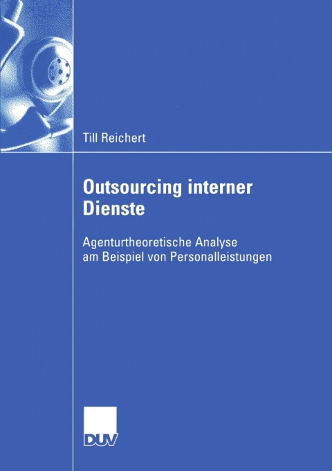 Cover image for book Outsourcing interner Dienste