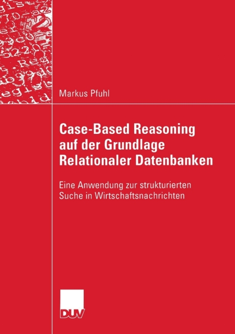 Cover image for book Case-Based Reasoning auf der Grundlage Relationaler Datenbanken
