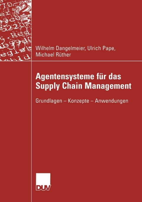 Cover image for book Agentensysteme für das Supply Chain Management