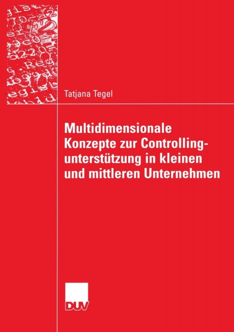 Cover image for book Multidimensionale Konzepte zur Controllingunterstützung in kleinen und mittleren Unternehmen