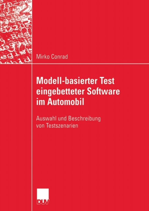Cover image for book Modell-basierter Test eingebetteter Software im Automobil
