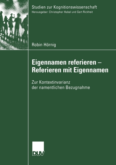 Cover image for book Eigennamen referieren - Referieren mit Eigennamen