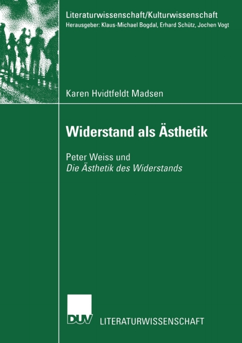 Cover image for book Widerstand als Ästhetik