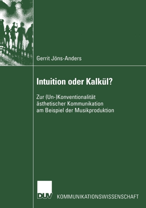 Cover image for book Intuition oder Kalkül?
