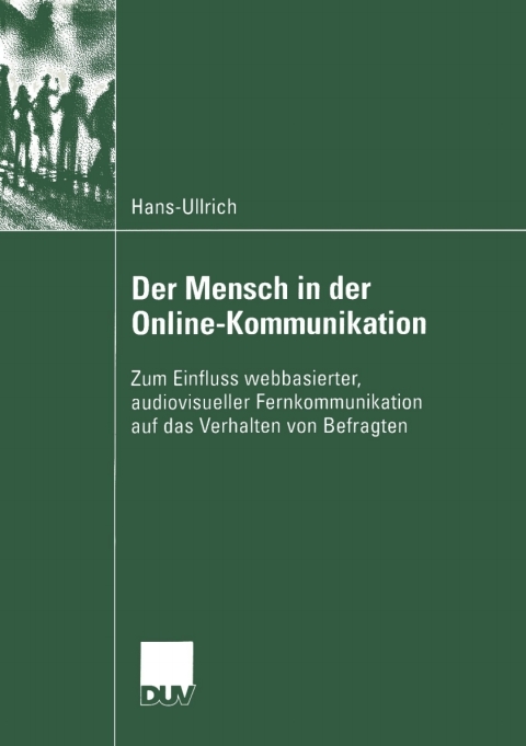 Cover image for book Der Mensch in der Online-Kommunikation