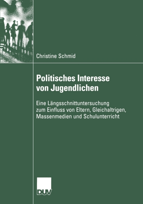 Cover image for book Politisches Interesse von Jugendlichen