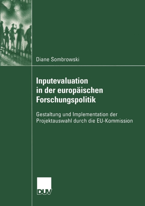 Cover image for book Inputevaluation in der europäischen Forschungspolitik