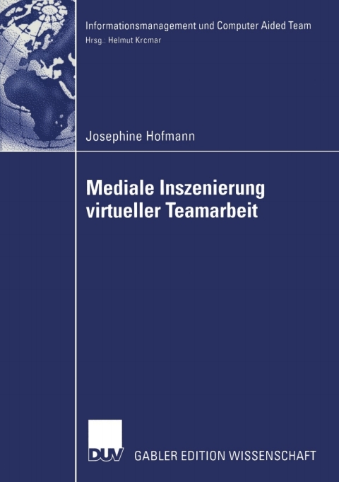 Cover image for book Mediale Inszenierung virtueller Teamarbeit