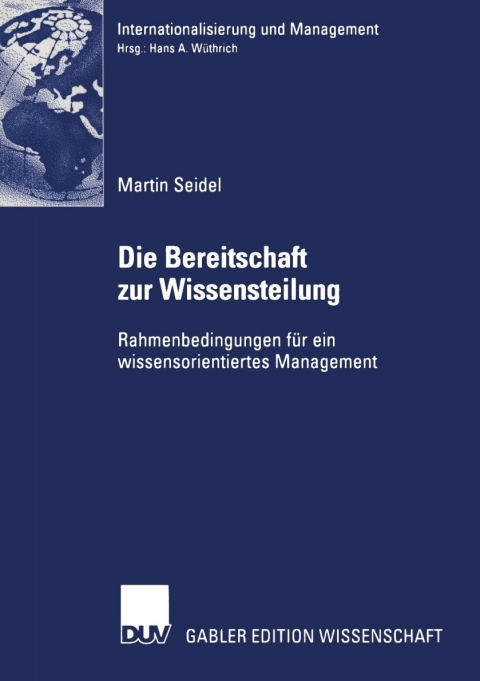 Cover image for book Die Bereitschaft zur Wissensteilung