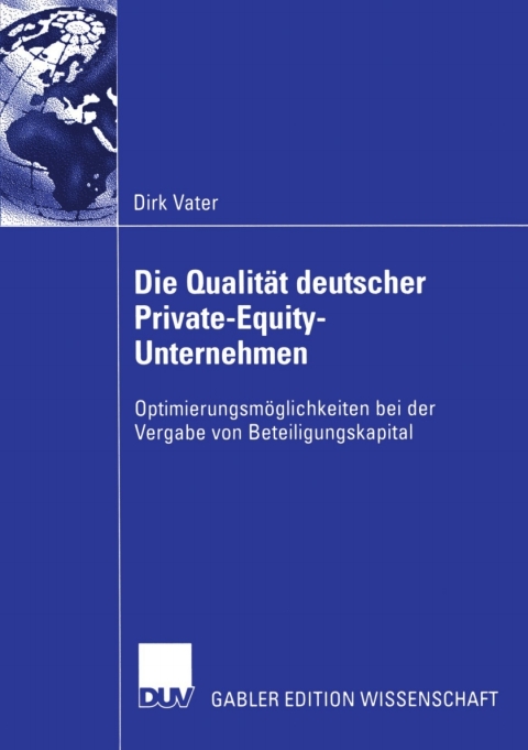 Cover image for book Die Qualität deutscher Private-Equity-Unternehmen