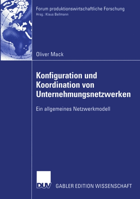 Cover image for book Konfiguration und Koordination von Unternehmungsnetzwerken