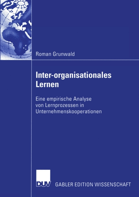Cover image for book Inter-organisationales Lernen
