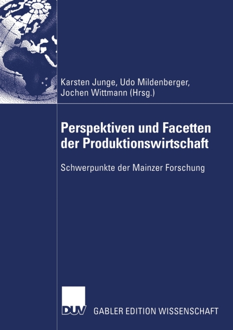 Cover image for book Perspektiven und Facetten der Produktionswirtschaft