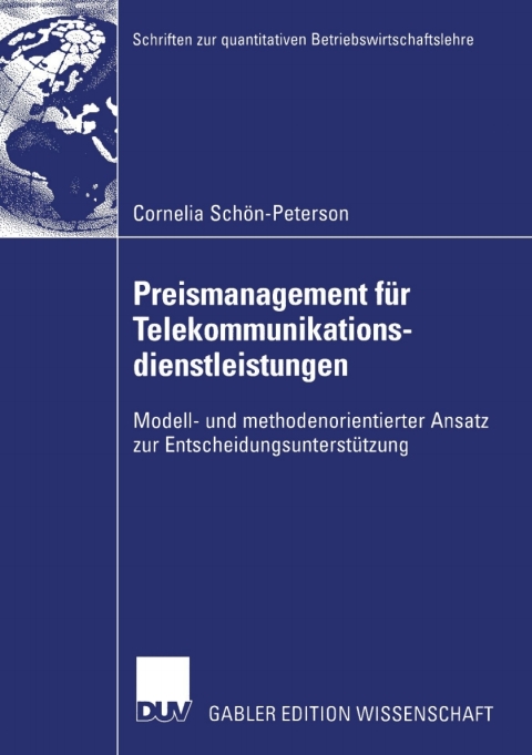 Cover image for book Preismanagement für Telekommunikationsdienstleistungen