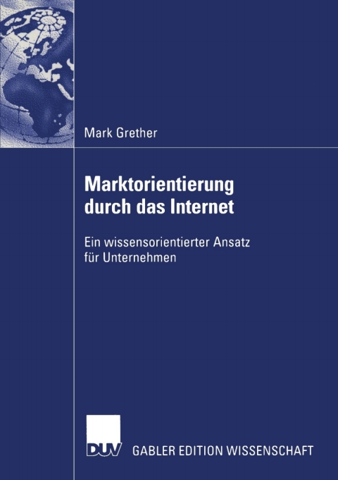 Cover image for book Marktorientierung durch das Internet